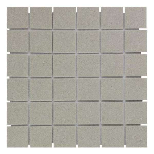 The Mosaic Factory London mozaïektegel 4.8x4.8x0.6cm voor vloer voor binnen en buiten vierkant Keramiek Grijs Spikkel The Mosaic Factory London mozaïektegel 4.8x4.8x0.6cm voor vloer voor binnen en buiten vierkant Keramiek Grijs Spikkel