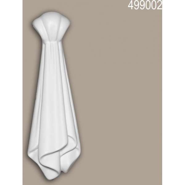 Decorative element Profhome 499002 Gevellijst Gevelelement neo-empire stijl wit Decorative element Profhome 499002 Gevellijst Gevelelement neo-empire stijl wit