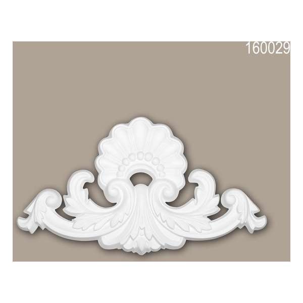 Decorative element 160029 Profhome tijdeloos klassieke stijl wit Decorative element 160029 Profhome tijdeloos klassieke stijl wit