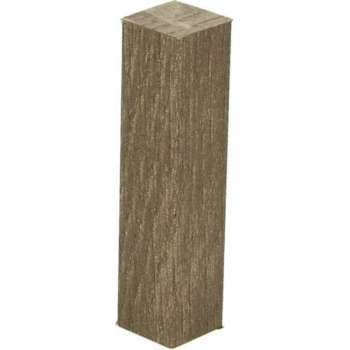 Hoek/eindstuk folie 4st. modern eiken bruin