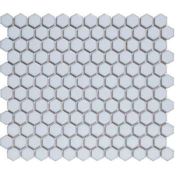 0,78m² - Mozaiek Tegels - Barcelona Hexagon Zacht Blauw 2,3x2,6