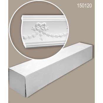 Profhome 150120 1 doos 8 stukken Kroonlijst 16 m