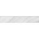 Keramische tegelplint Tesla Skirting Perla 10x60 Woodson and Stone white