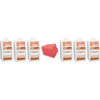 HG tegel beschermfilm met zijdeglans (product 14) Doos 6 Stuks + 10 Microvezeldoeken