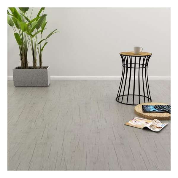 Vloerplanken zelfklevend 4,46 m² 3 mm PVC washed eiken Vloerplanken zelfklevend 4,46 m² 3 mm PVC washed eiken