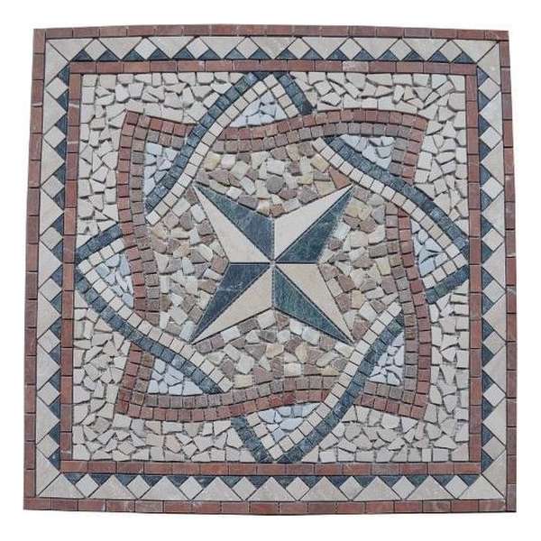 Mozaiek medallion 66 x 66 Mozaiek medallion 66 x 66
