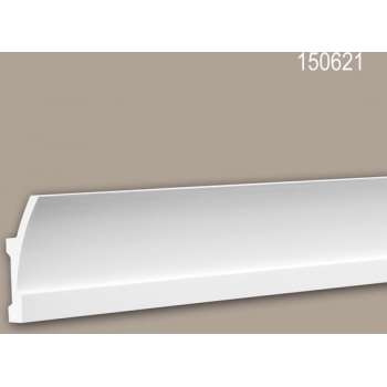 Kroonlijst 150621 Profhome Sierlijst Indirecte verlichting Lijstwerk modern design wit 2 m