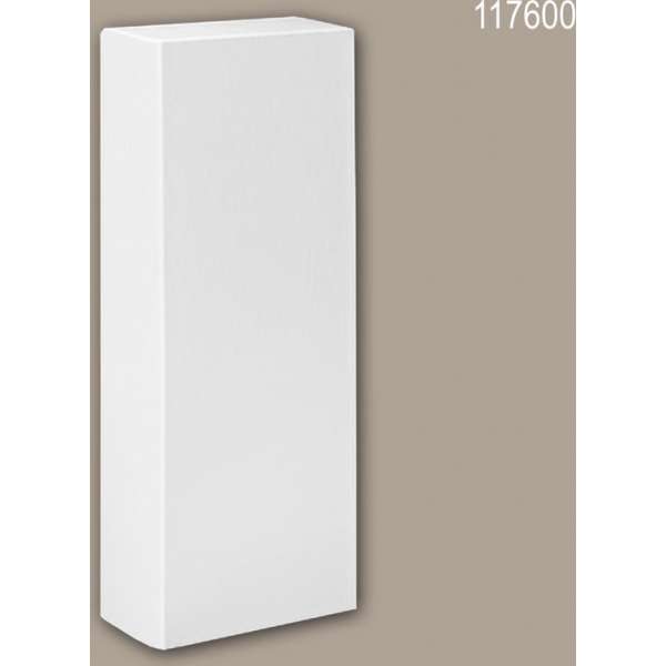 Halve zuilen voetstuk 117600 Profhome Zuil Sierelement tijdeloos klassieke stijl wit Halve zuilen voetstuk 117600 Profhome Zuil Sierelement tijdeloos klassieke stijl wit