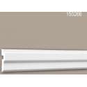Kroonlijst 150266 Profhome Sierlijst Lijstwerk modern design wit 2 m