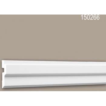 Kroonlijst 150266 Profhome Sierlijst Lijstwerk modern design wit 2 m