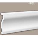 Bovendrempel Profhome 484051 Gevel profiel Lijstwerk Gevelelement modern design wit 2,3 m