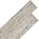 vidaXL Vloerplanken 4.46 m² 3 mm PVC lichtgrijs