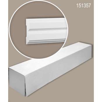 Profhome 151357 1 doos 14 stukken Wandlijst 28 m