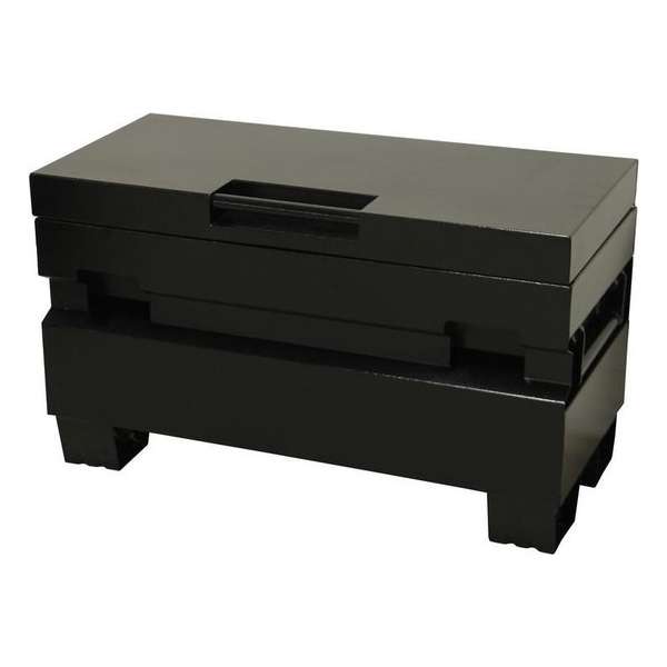 Opbergkist 915 x 432 x 541mm zwart Opbergkist 915 x 432 x 541mm zwart