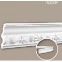 Kroonlijst 150259F Profhome Lijstwerk flexibele lijst Sierlijst rococo barok stijl wit 2 m