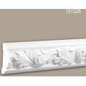 Wandlijst 151326 Profhome Lijstwerk Sierlijst rococo barok stijl wit 2 m