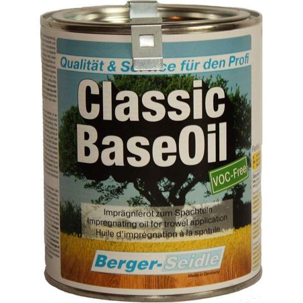 Berger-Seidle Classic Base Oil – Kleur Reinweiss – 1L Berger-Seidle Classic Base Oil – Kleur Reinweiss – 1L