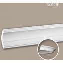 Kroonlijst 150101F Profhome Sierlijst flexibele lijst Lijstwerk neo-classicisme stijl wit 2 m