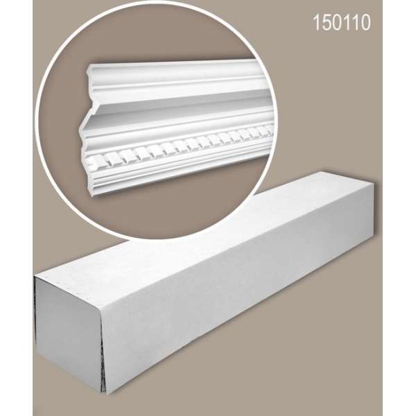 Profhome 150110 1 doos 5 stukken Kroonlijst 10 m Profhome 150110 1 doos 5 stukken Kroonlijst 10 m