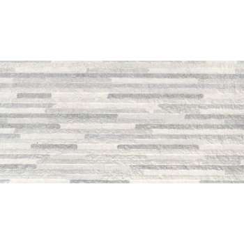 1,26m² - Wandtegels Syrma Silver Decor 30x60 rett