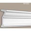 Kroonlijst Profhome 491003 Gevel profiel Sierlijst Lijstwerk neo-classicisme stijl wit 2 m