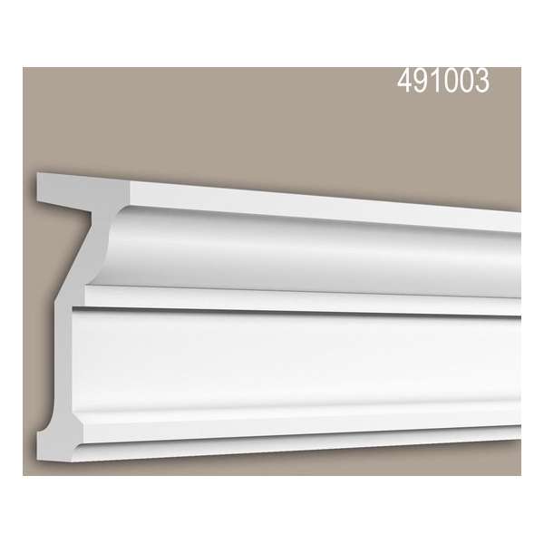 Kroonlijst Profhome 491003 Gevel profiel Sierlijst Lijstwerk neo-classicisme stijl wit 2 m Kroonlijst Profhome 491003 Gevel profiel Sierlijst Lijstwerk neo-classicisme stijl wit 2 m