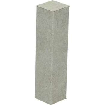 Hoek/eindstuk folie 4st. Valley Stone light grey