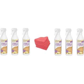 HG reiniger en beschermer voor onbehandelde houten meubels Doos 6 Stuks + 10 Microvezeldoeken