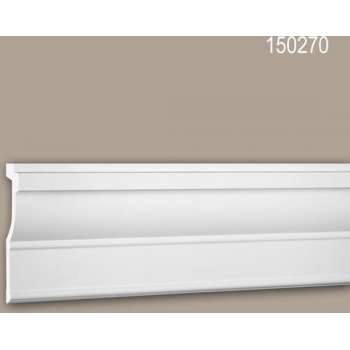 Kroonlijst 150270 Profhome Sierlijst Lijstwerk neo-classicisme stijl wit 2 m