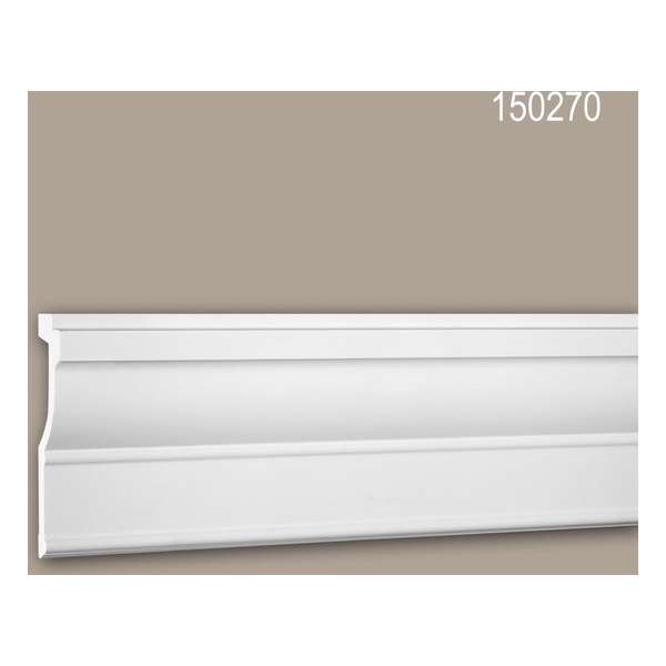 Kroonlijst 150270 Profhome Sierlijst Lijstwerk neo-classicisme stijl wit 2 m Kroonlijst 150270 Profhome Sierlijst Lijstwerk neo-classicisme stijl wit 2 m