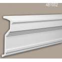 Kroonlijst Profhome 481002 Gevel profiel Sierlijst Lijstwerk neo-classicisme stijl wit 2 m