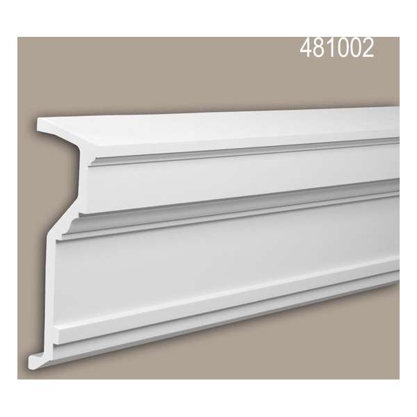 Kroonlijst Profhome 481002 Gevel profiel Sierlijst Lijstwerk neo-classicisme stijl wit 2 m Kroonlijst Profhome 481002 Gevel profiel Sierlijst Lijstwerk neo-classicisme stijl wit 2 m