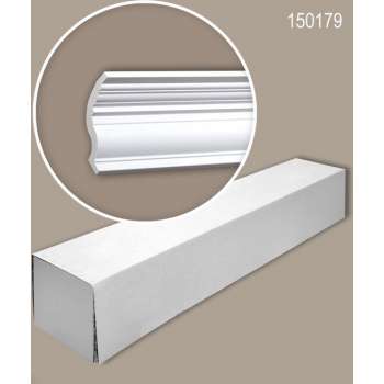 Profhome 150179 1 doos 12 stukken Kroonlijst 24 m