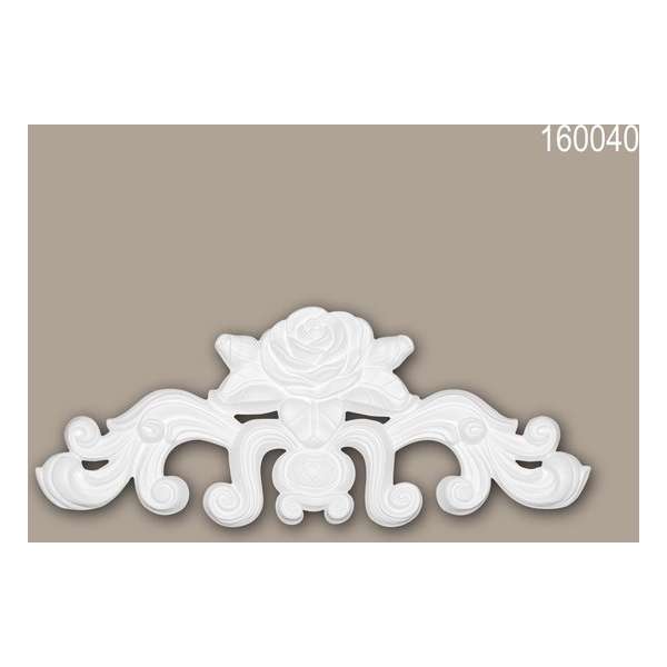 Decorative element 160040 Profhome rococo barok stijl wit Decorative element 160040 Profhome rococo barok stijl wit