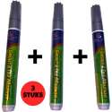 3x Voegenmarker/Grijs/Voegenmarker/Voegenstift/Voegenverf/Vieze Voegen/Voegen van tegels Schoonmaken