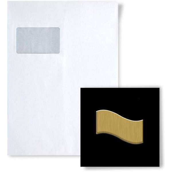 Mozaïek STAAL S-Flux-Ti-GB Collectie Flux titaan Gold geborsteld Mozaïek STAAL S-Flux-Ti-GB Collectie Flux titaan Gold geborsteld