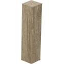 Hoek/eindstuk folie 4st. Mountain Oak light grey