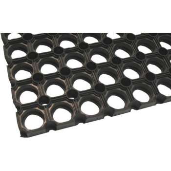 Rubbermat open ring 40 x 60cm (Prijs per stuk)