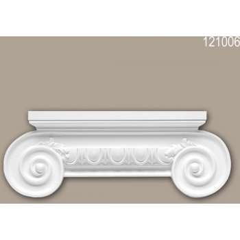 Pilaster kapiteel 121006 Profhome Sierelement Ionische stijl wit