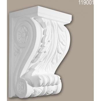 Console 119001 Profhome Sierelement Corinthische stijl wit