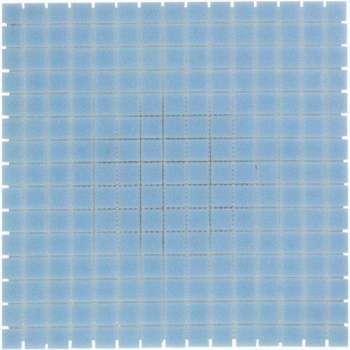 1,04m² - Mozaiek Tegels - Amsterdam Vierkant Licht Blauw 2x2