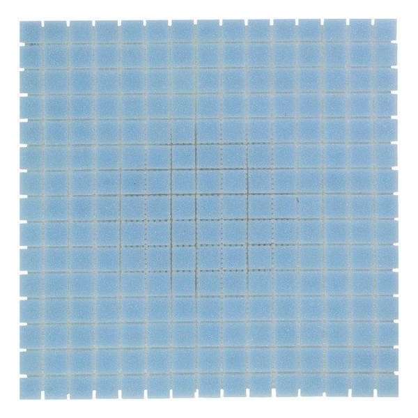 1,04m² - Mozaiek Tegels - Amsterdam Vierkant Licht Blauw 2x2 1,04m² - Mozaiek Tegels - Amsterdam Vierkant Licht Blauw 2x2