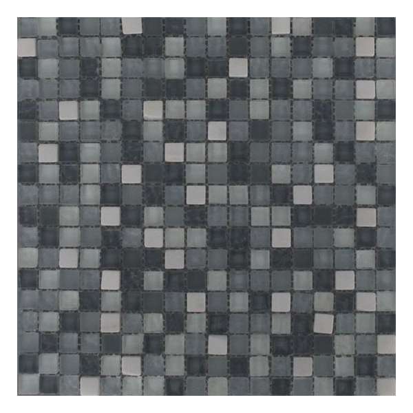 Alfa Mosaico Mozaiek Illusion mix wit-grijs glas/marmer 1,5x1,5x0,8 cm - Mix, Wit, Grijs Prijs per 1 matje. Alfa Mosaico Mozaiek Illusion mix wit-grijs glas/marmer 1,5x1,5x0,8 cm - Mix, Wit, Grijs Prijs per 1 matje.
