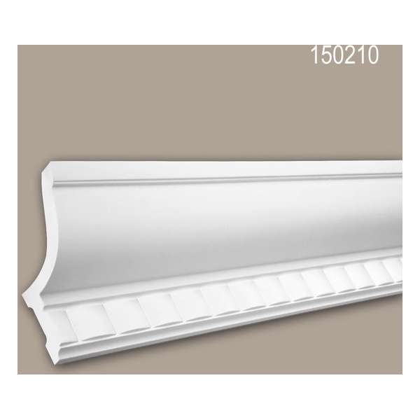 Kroonlijst 150210 Profhome Sierlijst Indirecte verlichting Lijstwerk neo-classicisme stijl wit 2 m Kroonlijst 150210 Profhome Sierlijst Indirecte verlichting Lijstwerk neo-classicisme stijl wit 2 m