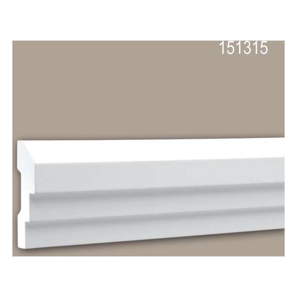 Wandlijst 151315 Profhome Lijstwerk Sierlijst neo-classicisme stijl wit 2 m Wandlijst 151315 Profhome Lijstwerk Sierlijst neo-classicisme stijl wit 2 m