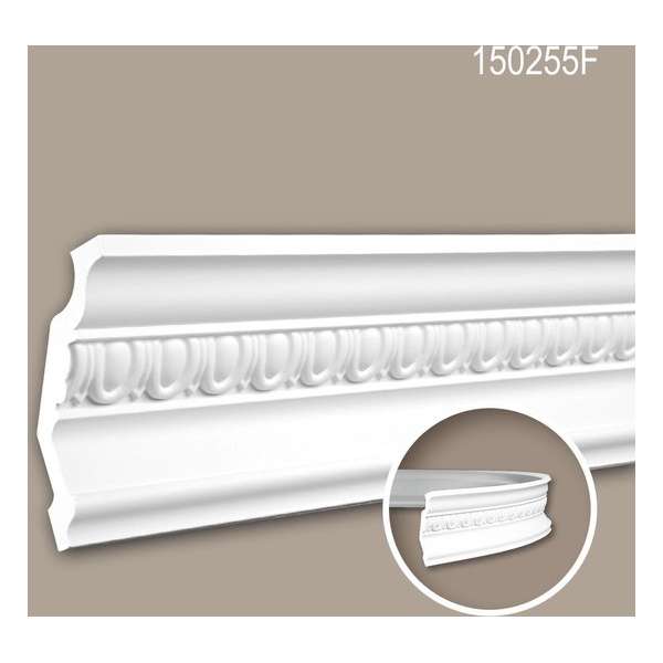 Kroonlijst 150255F Profhome Lijstwerk flexibele lijst Sierlijst tijdeloos klassieke stijl wit 2 m Kroonlijst 150255F Profhome Lijstwerk flexibele lijst Sierlijst tijdeloos klassieke stijl wit 2 m