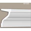 Kroonlijst Profhome 491005 Gevel profiel Sierlijst Lijstwerk modern design wit 2 m