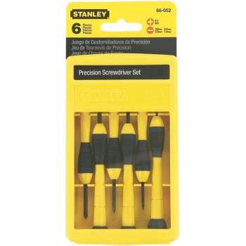 Stanley 6-Delige Cushiongrip Schroevendraaierset Instrument