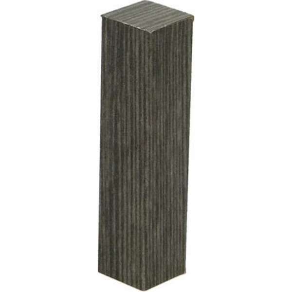Hoek/eindstuk folie 4st. titanium eik