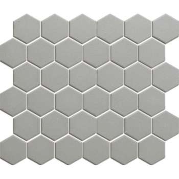 0,91m² -Mozaiek tegel London Hexagon Donker Grijs 5,1x5,9